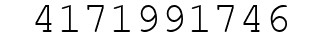 Number 4171991746.