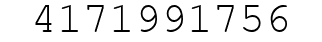 Number 4171991756.