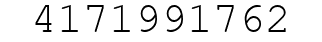 Number 4171991762.