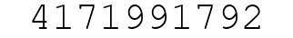 Number 4171991792.