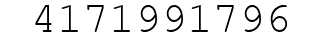 Number 4171991796.