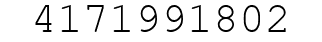 Number 4171991802.