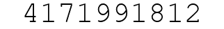 Number 4171991812.
