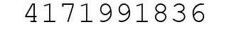 Number 4171991836.