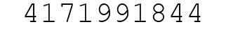 Number 4171991844.