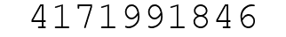Number 4171991846.