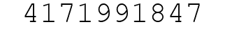 Number 4171991847.