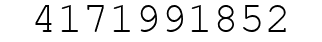 Number 4171991852.