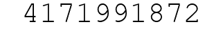 Number 4171991872.