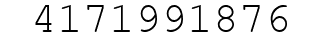 Number 4171991876.
