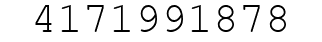 Number 4171991878.