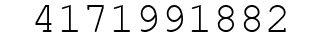 Number 4171991882.