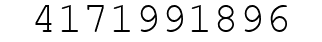 Number 4171991896.