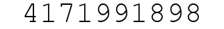 Number 4171991898.