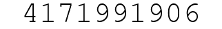 Number 4171991906.