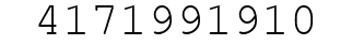 Number 4171991910.