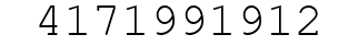 Number 4171991912.