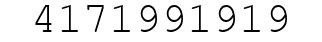 Number 4171991919.