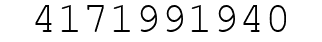 Number 4171991940.