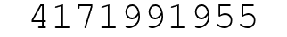 Number 4171991955.