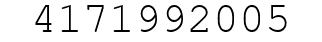 Number 4171992005.