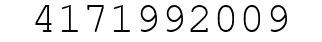 Number 4171992009.