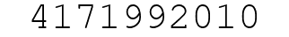 Number 4171992010.