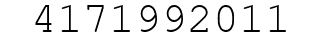 Number 4171992011.