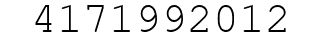 Number 4171992012.