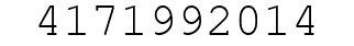 Number 4171992014.