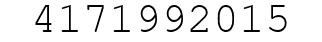 Number 4171992015.