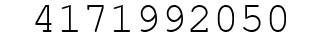 Number 4171992050.