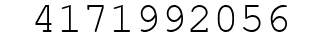 Number 4171992056.