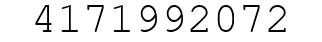 Number 4171992072.
