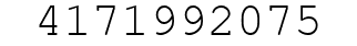 Number 4171992075.