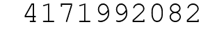 Number 4171992082.