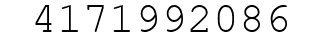 Number 4171992086.