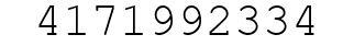Number 4171992334.