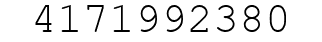 Number 4171992380.