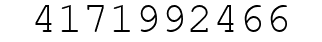 Number 4171992466.