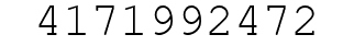 Number 4171992472.