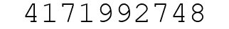Number 4171992748.