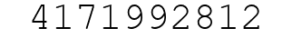 Number 4171992812.