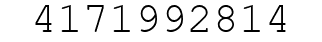 Number 4171992814.