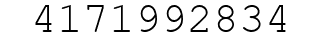 Number 4171992834.