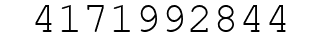 Number 4171992844.
