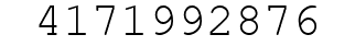 Number 4171992876.