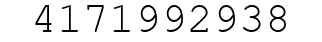 Number 4171992938.