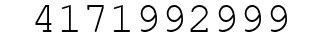 Number 4171992999.