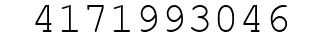 Number 4171993046.